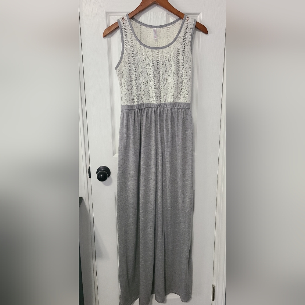 Xhilaration Lace Maxi Dress